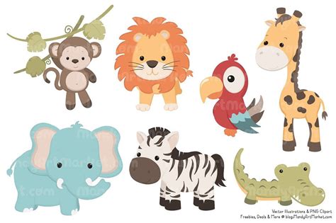 Maybe you would like to learn more about one of these? baby jungle animals vector clipart 10 free Cliparts ...