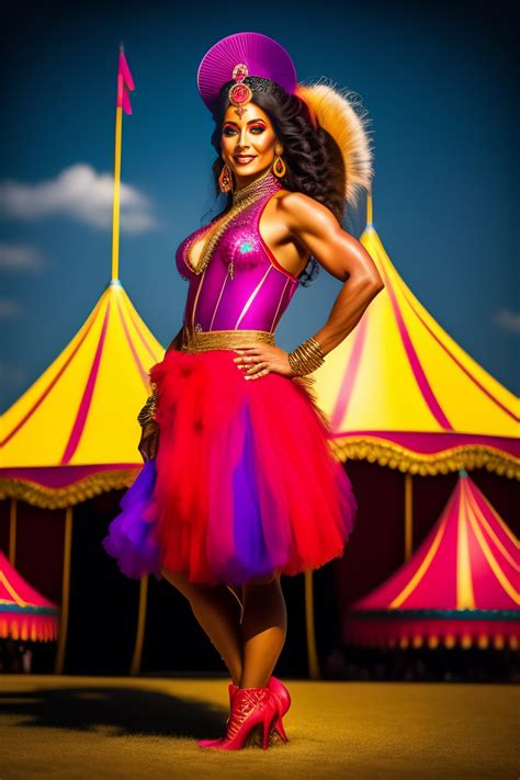 Lexica Circus Carnival Latina Women Performer