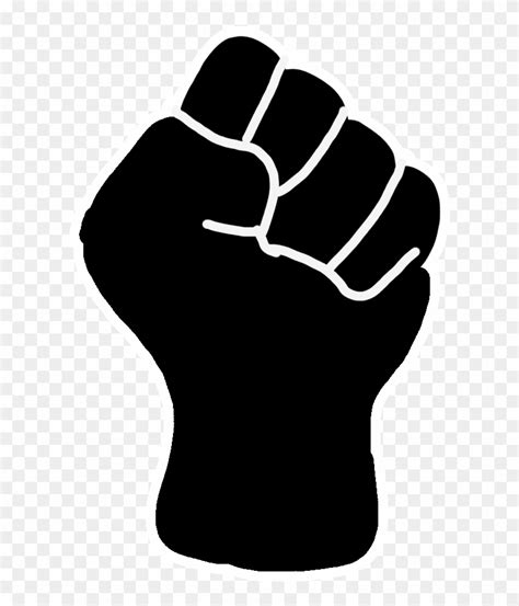 Black History Month Black Panther Fist Logo Hd Png Download