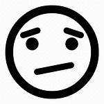 Pity Icon Sad Smiley Compassion Icons Surprised