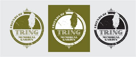 What's happening in gardens right now. Friends of Tring Memorial Garden Logo Design