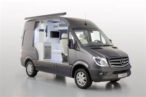 Mercedes Benz Sprinter Cut Away Camper Van Concept To Appear At