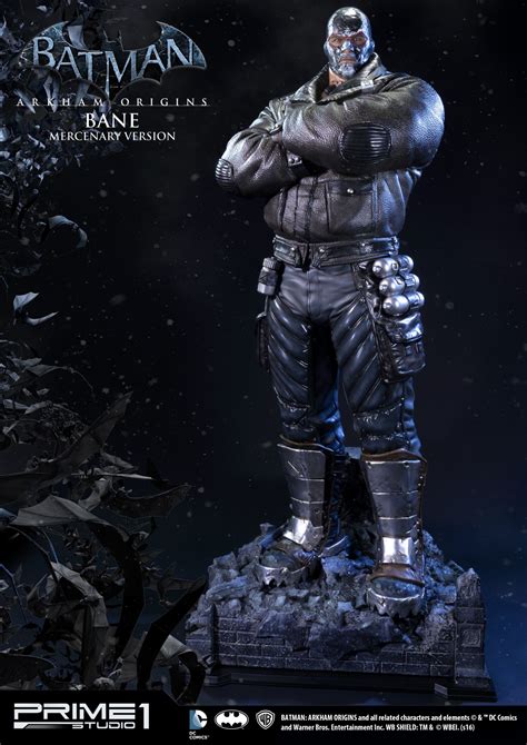 Prime 1 Bane Mercenary Batman Arkham Origins Estatua Escala 13