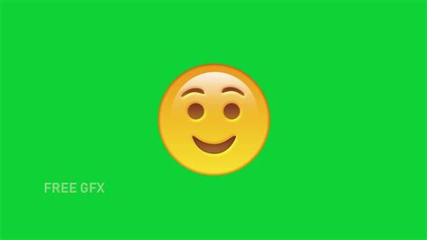 Animated Smiley Green Screen Videoanimated Emoji Green Screen Video