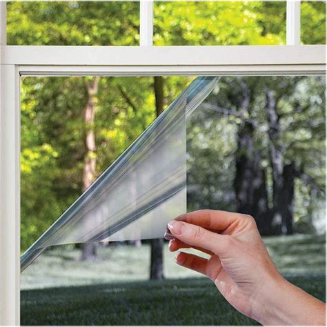 Xindinyi One Way Film Glass Window Removable Adhesive Residential Diy Window Film