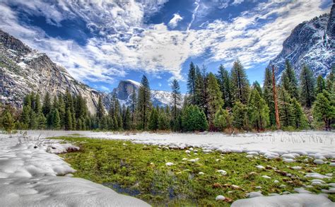 Yosemite National Park California Sierra Nevada Wallpaper Hd Nature