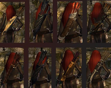 Quivers Reforged Bows Bodyslide At Skyrim Special Edition Nexus