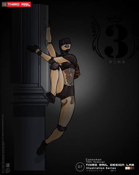 Trdl Catwoman Redesign By Trdlcomics On Deviantart Catwoman Batman