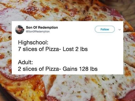 Pizza Gain Laugh Of The Day Funny Internet Memes Pizza Slice Hard