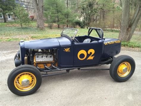 1930 Ford Model A Boat Tail Speedster Hot Rod Traditional Race Rat 28