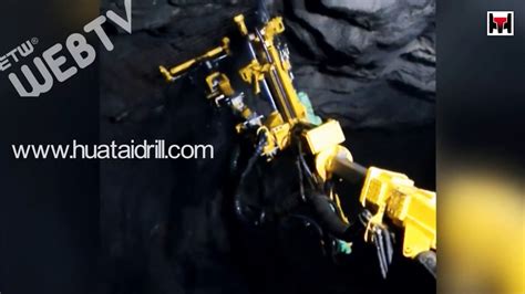 Rock Bolting Rig In Underground Metal Mining Youtube