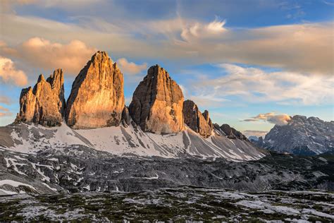 Three Peaks Of Lavaredo By Fabrizio Lunardi On 500px World Photo