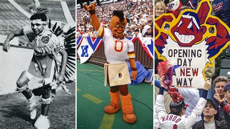 ? Offensive team mascots. When traditional sports team's mascots are offensive. 2019-02-19