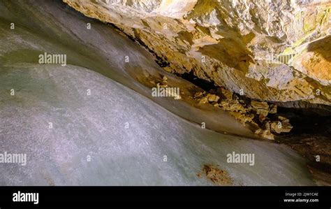 Dobsinska Ice Cave In Slovakia Slovak Paradise Stock Photo Alamy