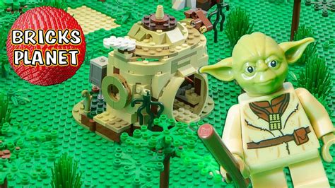 75208 Yodas Hut Lego Star Wars Stop Motion Review Youtube