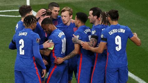 England V San Marino : Football: Calvert-Lewin scores twice as England