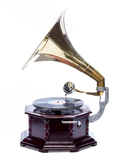 Gramophone horn gramophone for shellac records in the antique style | eBay