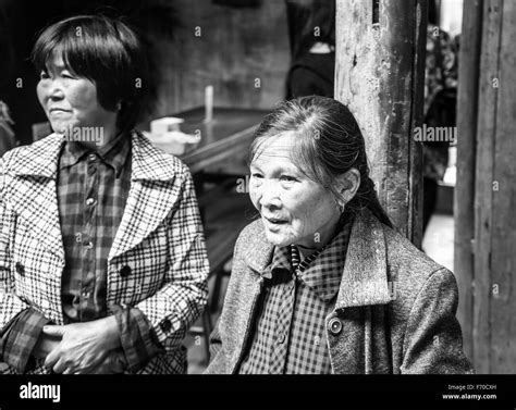 Rural China Black And White Stock Photos And Images Alamy