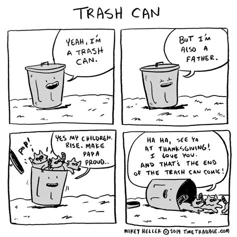 Time Trabble Trash Can