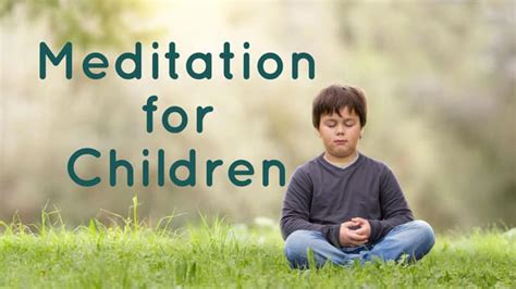 15 Minute Guided Imagery Meditation For Kids The Joy Within