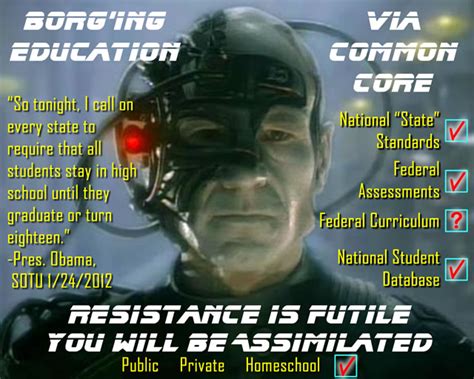 Resistance Is Futile You Will Be Assimilated