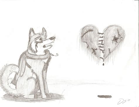 A Very Sad Wolf by DarkestSoul13 on DeviantArt