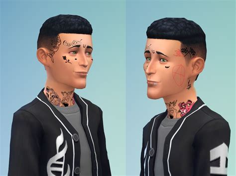 Ideas For Sims 4 Male Face Tattoos Best Tattoo Design