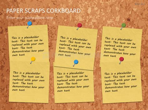 Scrap Papers And Sticky Notes Powerpoint Templates Presentationload