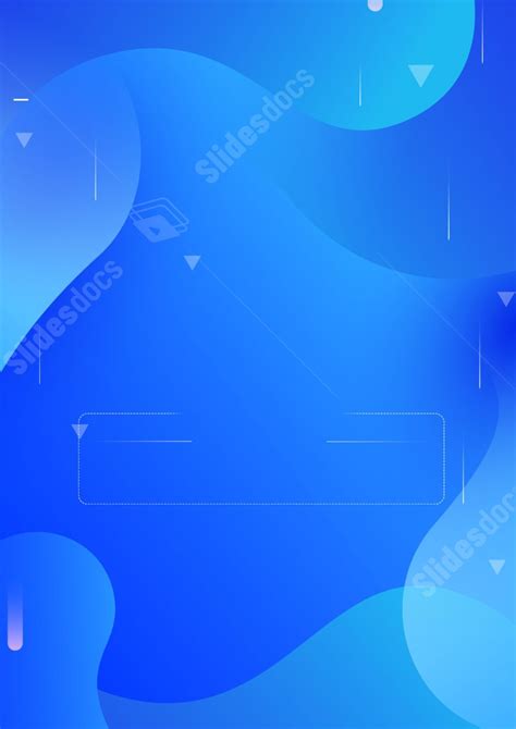 Colorful And Luxurious Business Activity With A Blue Gradient Fluid