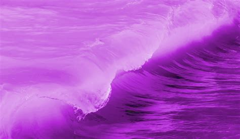 Purple Ocean Waves Beach Surf Island Love Pinterest Wallpaper