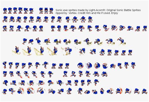 This Sonic Exe Sprite Sonic Exe Spirits Of Hell Sprites Transparent