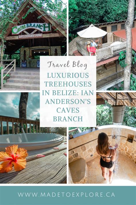 Luxurious Treehouses In Belize Ian Anderson S Caves Branch Lodge