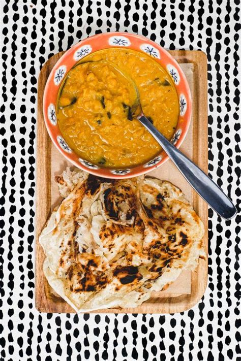 Roti Canai With Dhal A Perfect Combination At