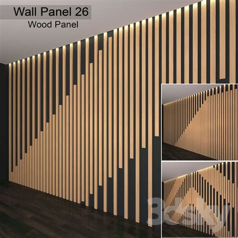 Vertical Wood Slat Wall Panels