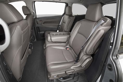 For the north american market, the honda odyssey, is a minivan manufactured and marketed by japanese automaker honda since 1994, now in its fifth generation which began in 2018. 2018 Honda Odyssey rear interior seats - Motor Trend en ...