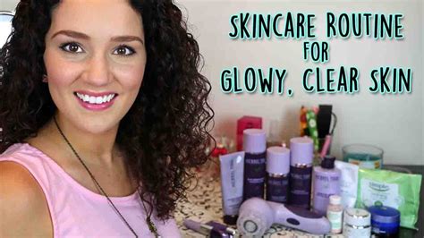 Updated Skincare Routine For Glowy Clear Skin Youtube