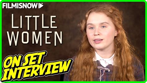 Little Women Eliza Scanlen Beth March On Set Interview Gentnews