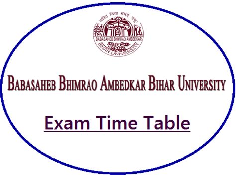 Babasaheb bhimrao ambedkar bihar university will soon going to organize ug, pg semester exam for those candidates who desire to pursue a further degree.good news for all students who eagerly waiting for bihar university tdc part 1, 2, 3 results date. BRABU Muzaffarpur Exam Date 2021 - PDF Bihar University ...