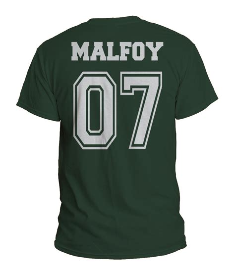 Malfoy 07 New Slytherin Seeker Quidditch Team Men T Shirt Meh Geek