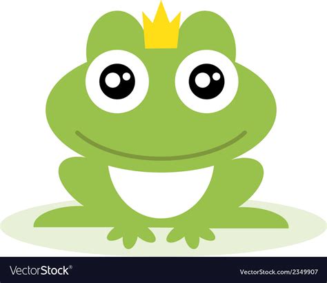 Frog Prince Royalty Free Vector Image Vectorstock