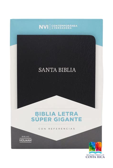 Biblia Letra Súper Gigante Nueva Versión Internacional – Sociedad