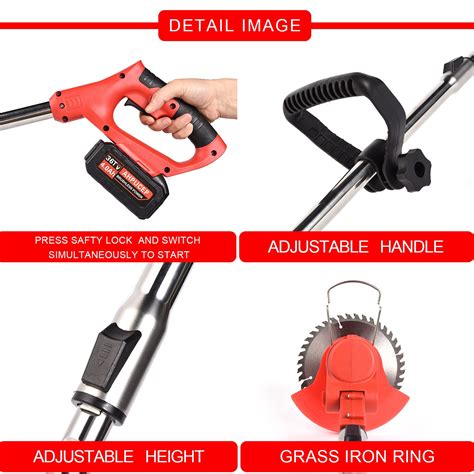 Buy Weed Wacker Weed Eater with 3Types Blades,Electric Brush Cutter