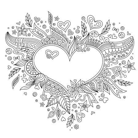 Bekijk de website met allemaal te vectorafbeelding hart met valentijn kaart kleurplaat kan worden gebruikt voor persoonlijke en. Mandela Hart Kleurplaat : Kleurplaten Hartjes Mandala S Kinderfeestjes Expert / Hoe teken je een ...