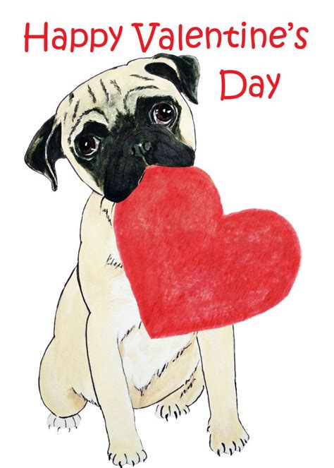 Free Printable Dog Valentine Cards Download Free Version Pdf Format