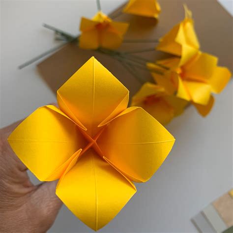 Origami Diy Kit Learn How To Make Paper Flowers With This Etsy Easy