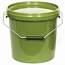 10 Litre Green Plastic Bait Bucket