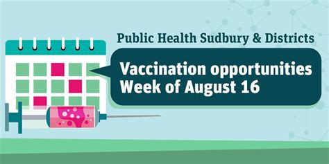 Public Health Sudbury And Districts On Twitter We Are Offering Several