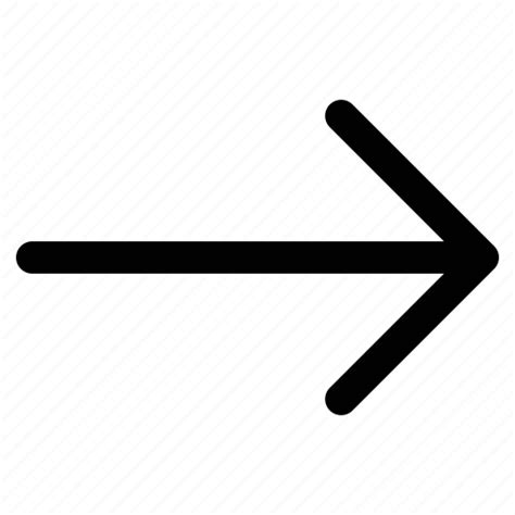 Arrow Forward Forward Arrow Sign Icon Download On Iconfinder