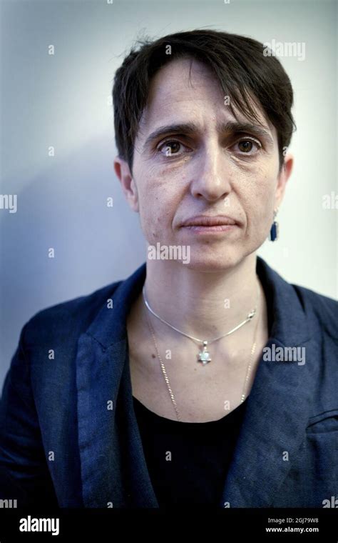 Moscow 20120208 Masha Gessen A Russian American Journalist And Author 2012 Her Book The Man