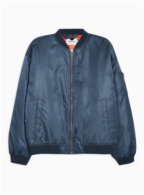 Blue Bomber Jacket Jackets